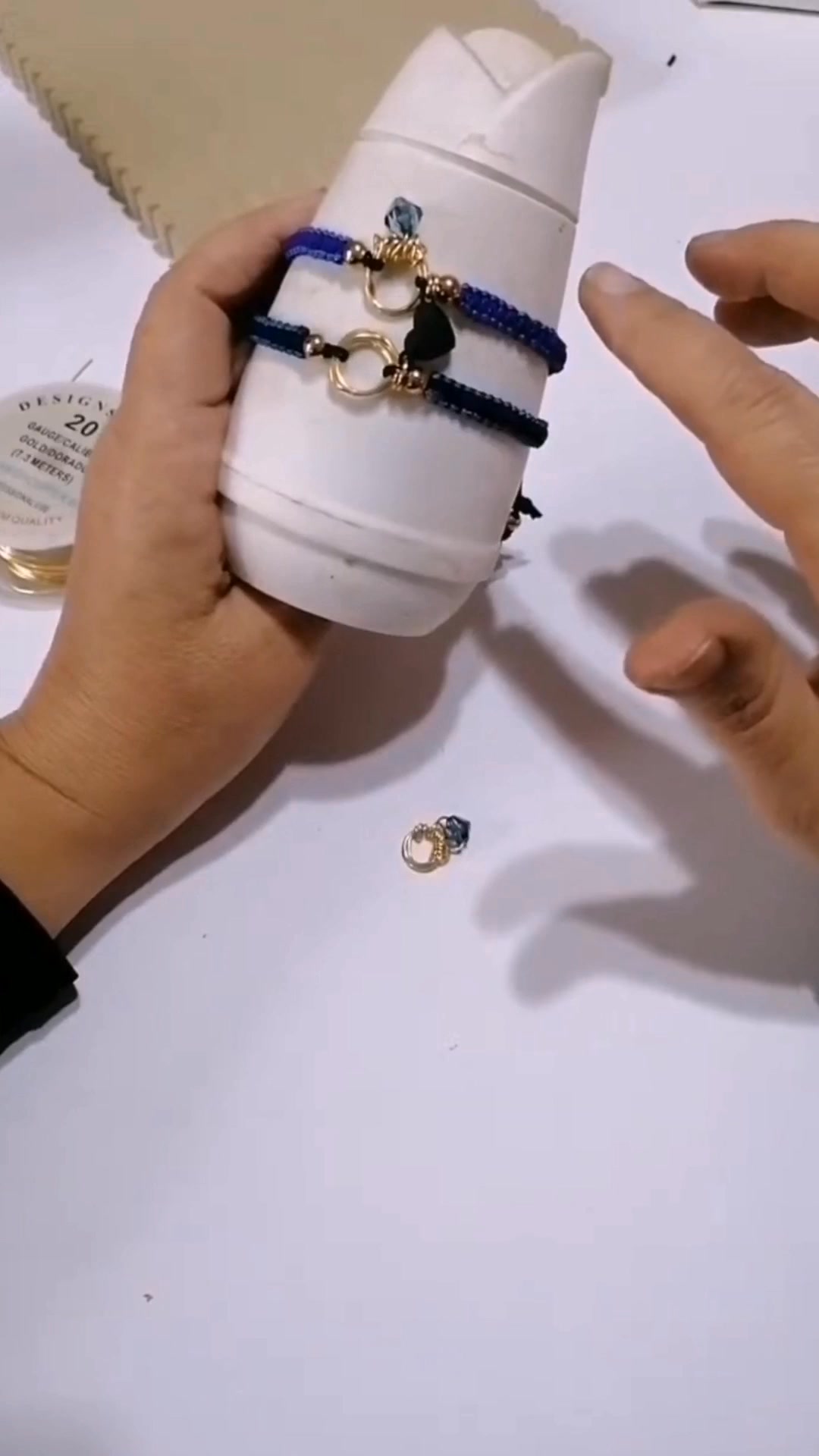 Lote De Pulseras Finas Combinadas Línea Roja Y Azul – Policía Y Bomberos – SayitBands