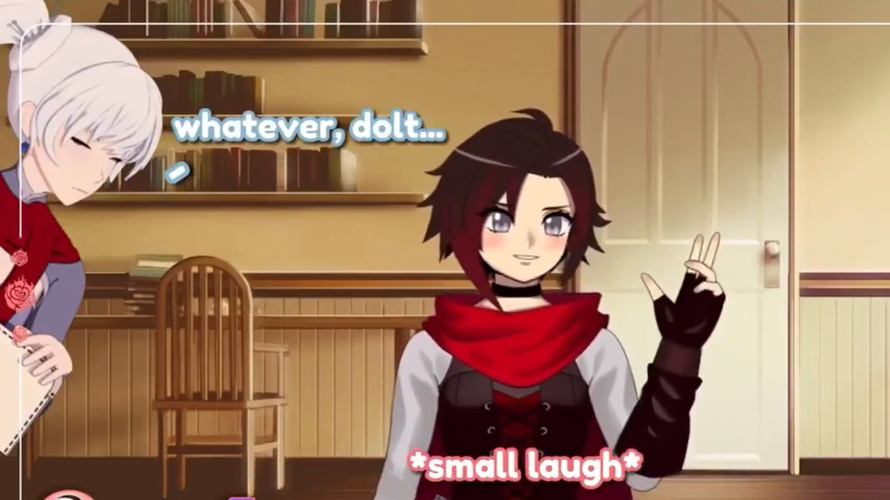 Vtuber Ruby Rose asking for Weiss Schnee's credit card | RWBY fanart ...