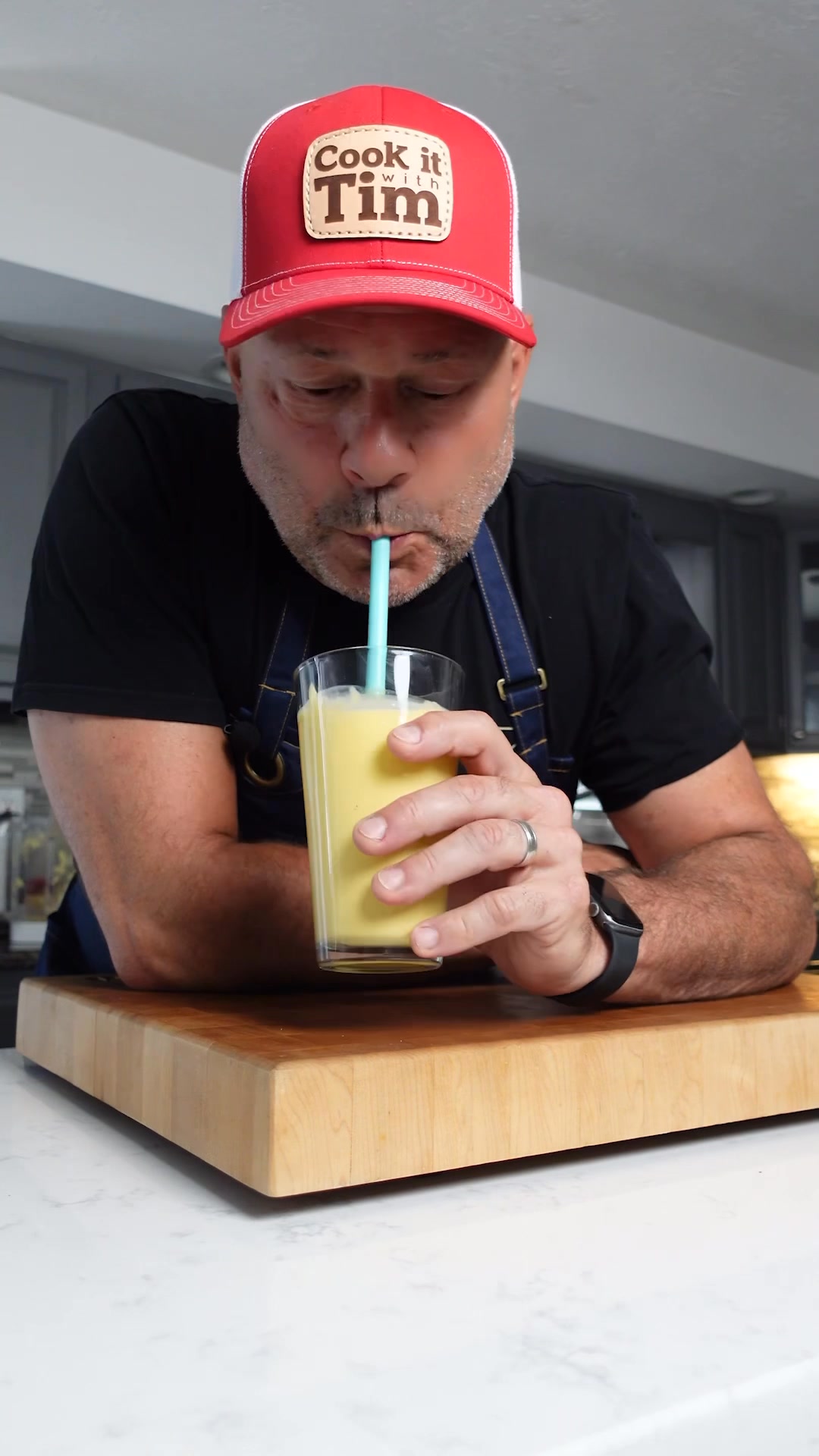 First will be with dairy and the second is dairy free #fruit #smoothie ...