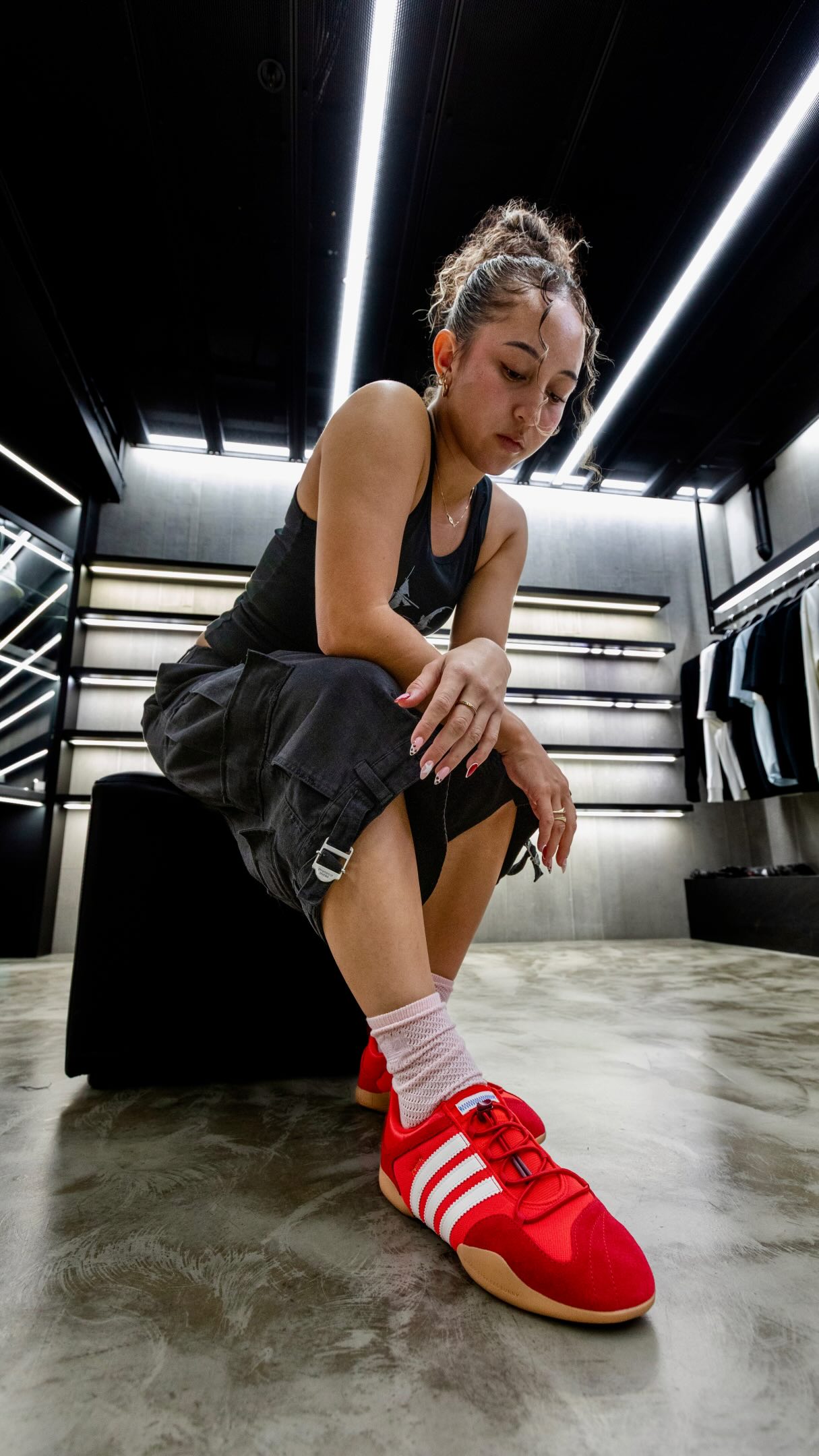 The adidas x Bad Bunny Ballerina “Flamboyan” launches at 9am 