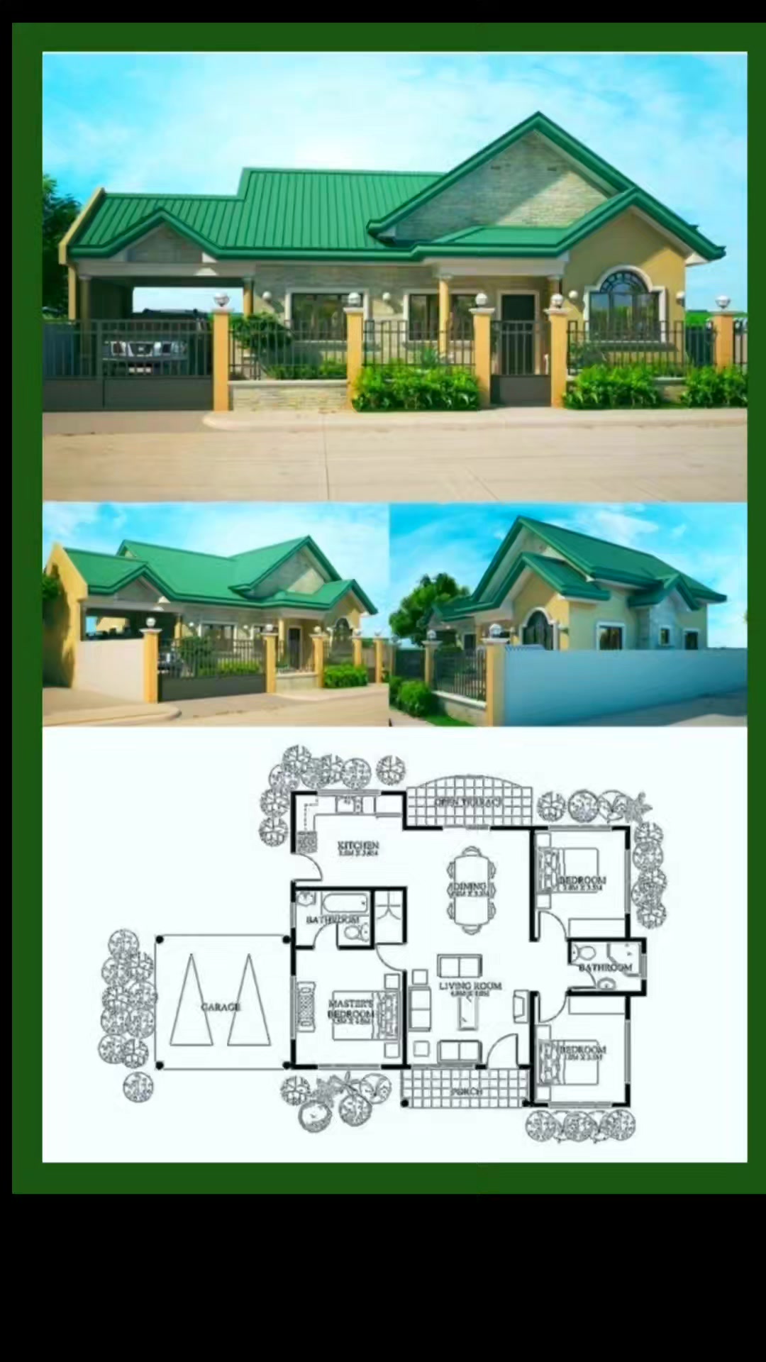 55 Simple Filipino Bungalow House Design With Floor Plan Charming Style