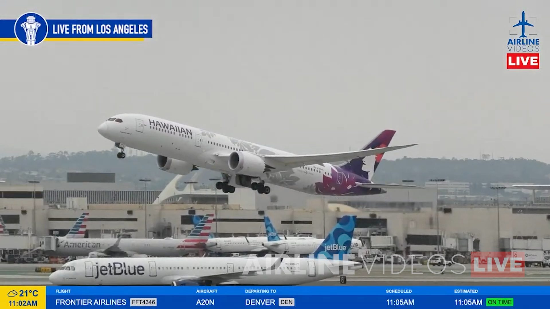 On Saturday, Hawaiian Airlines Flight 1 to Honolulu diverted back 