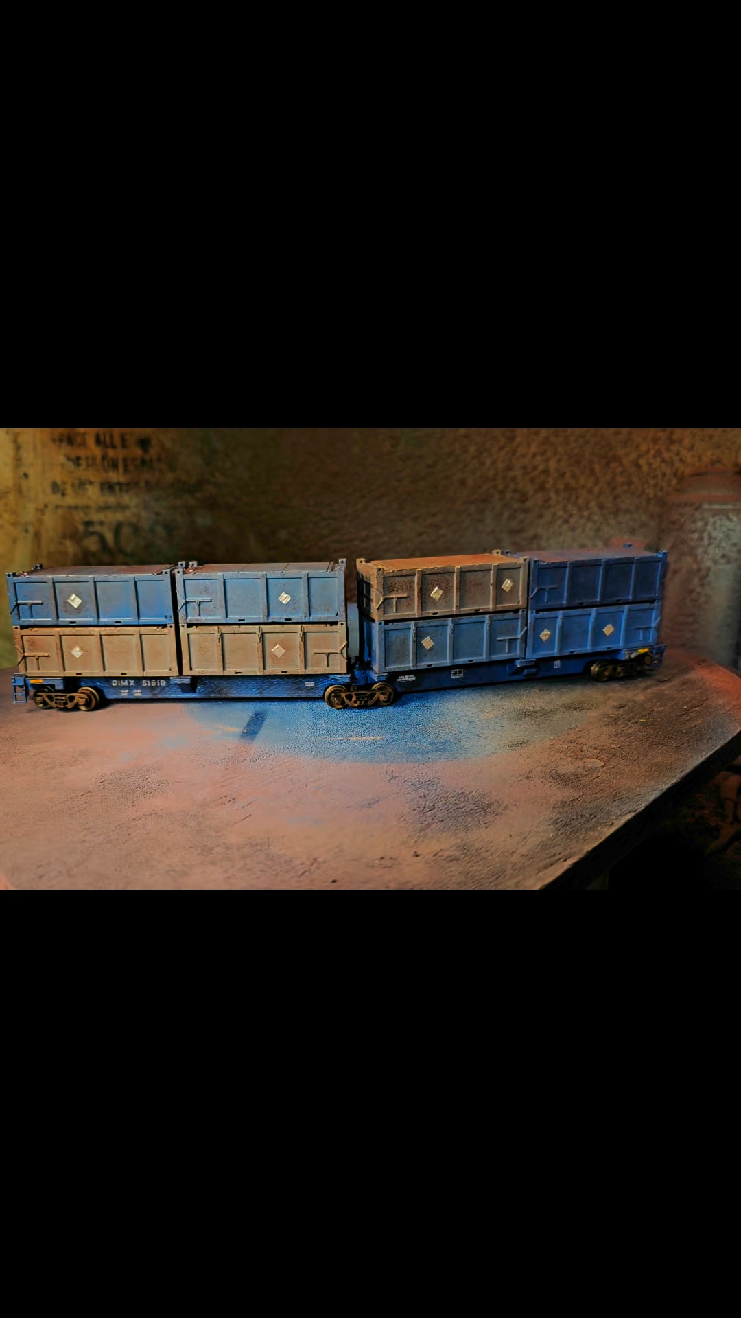 Ho scale GIMX trash car from custom-trains . #customtrains #custom # ...