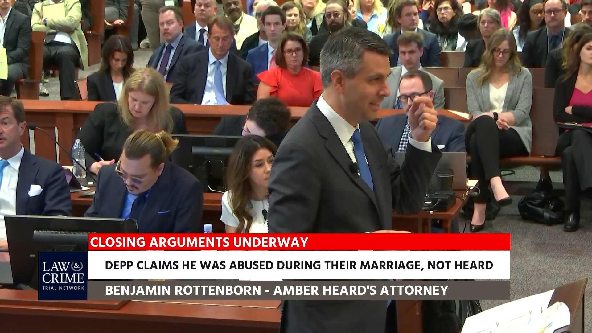 Attorney Benjamin Rottenborn told the jury that Amber Heard would have ...