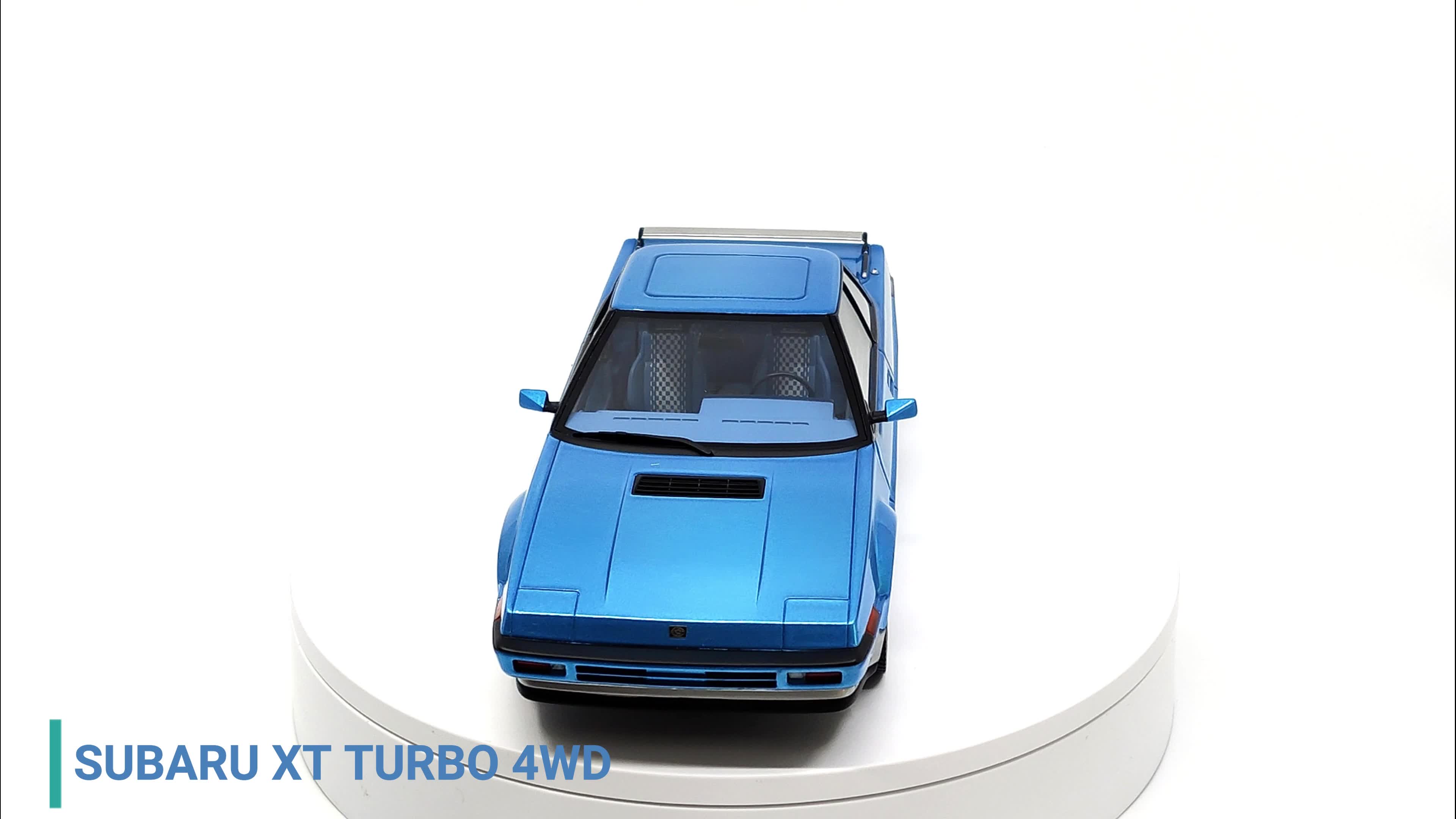 SUBARU XT TURBO 4WD - 1/18 This US version of this Japanese model