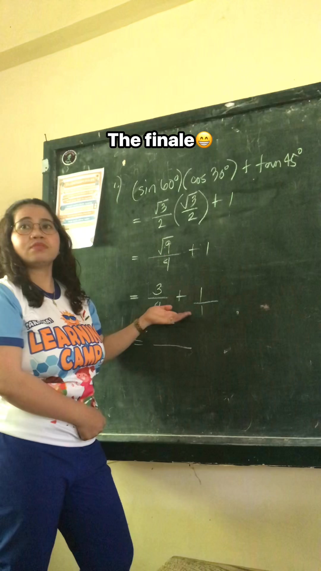 The finale na oi😃 #msrizateachingmath #mathematics #trigonometry # ...
