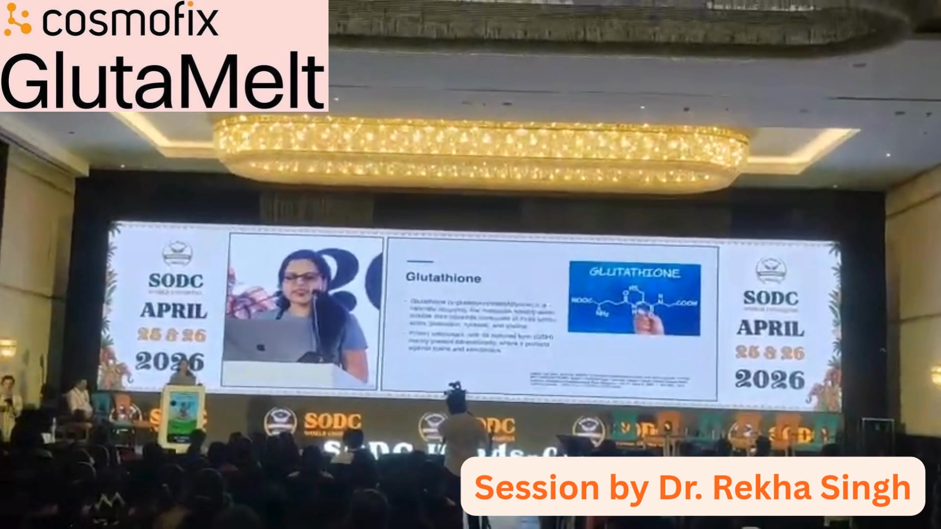 At SODC 2026, Dr. Rekha Singh presented a compelling session on:, ‘Bypassing the Gut: Orobuccal Glutathione & the Bioavailability Advantage’, The session highlighted: * Orobuccal absorption pathways * 
