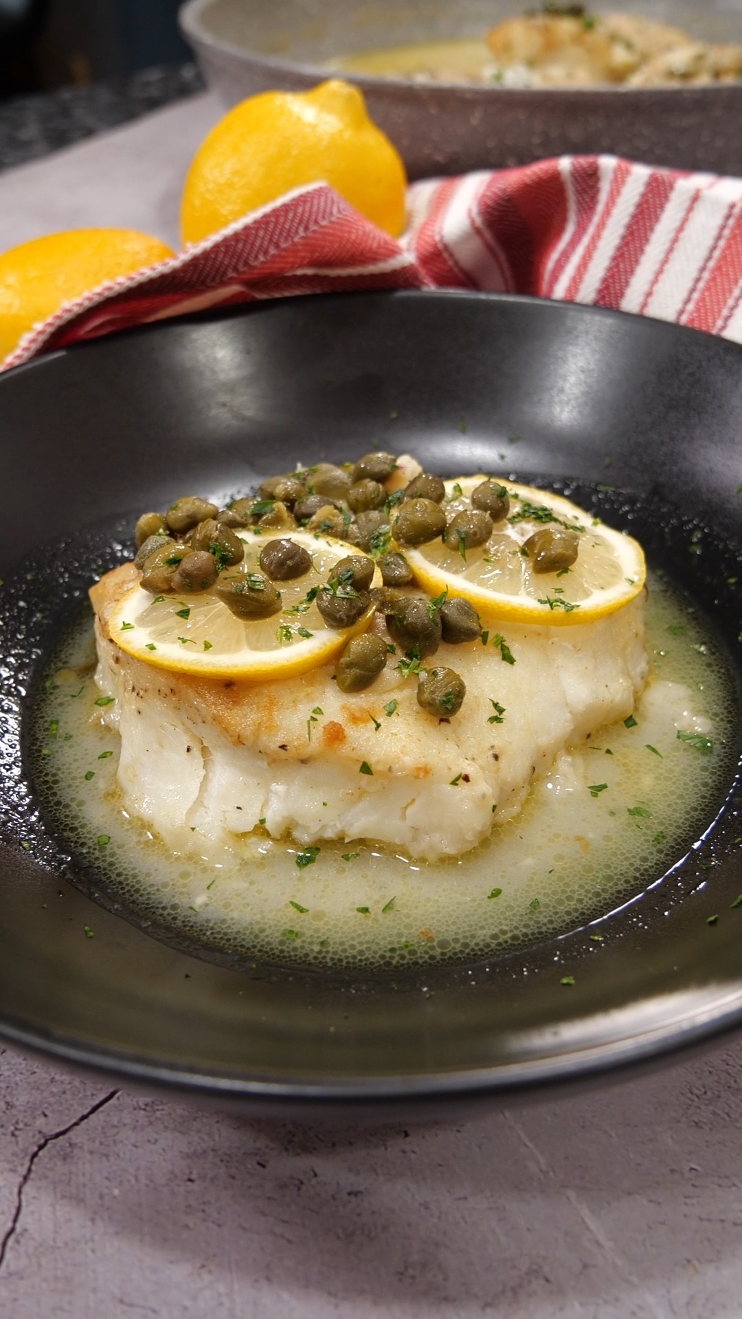 Why This Lemon Butter Cod with Capers... - Pasquale Sciarappa | Facebook
