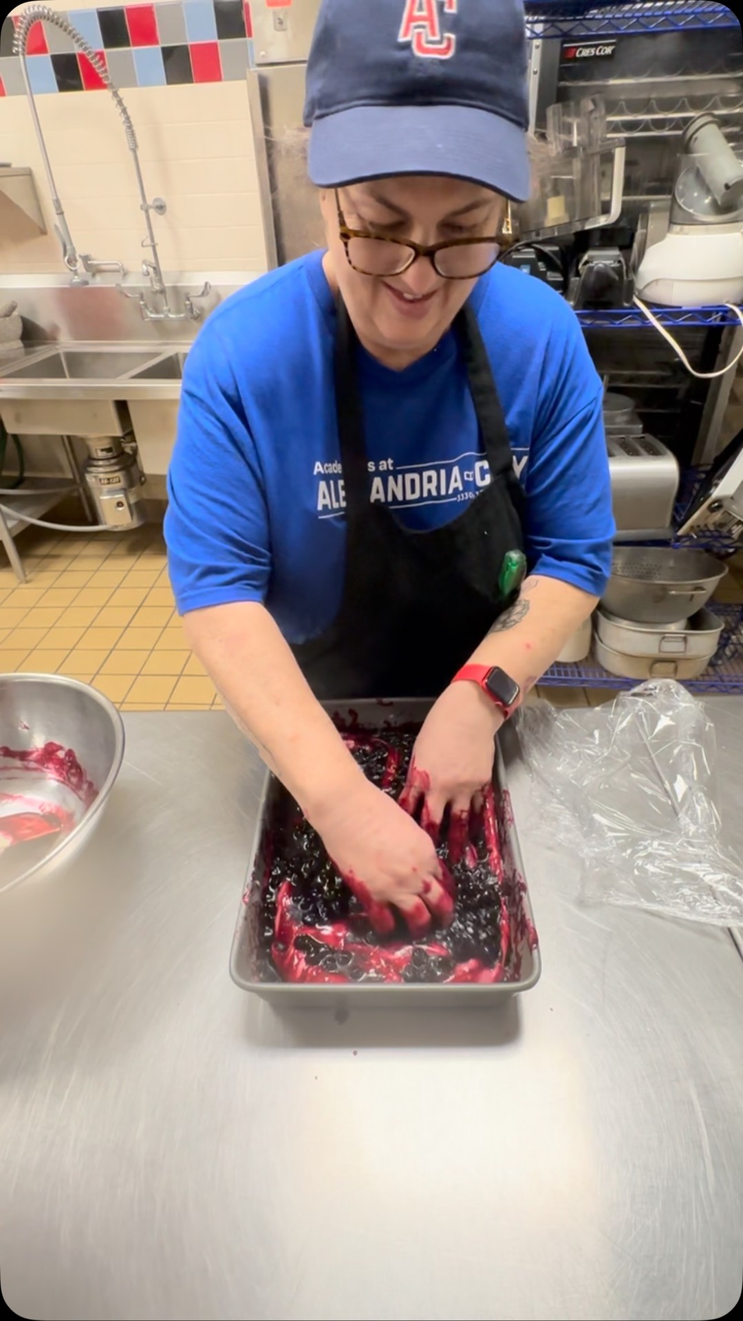 End of the day some recipe development testing #blueberry # ...