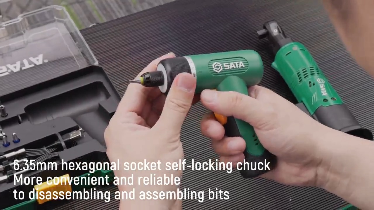 Compact & Powerful! 🛠️ SATA 151051 3.7V Li-ion Straight