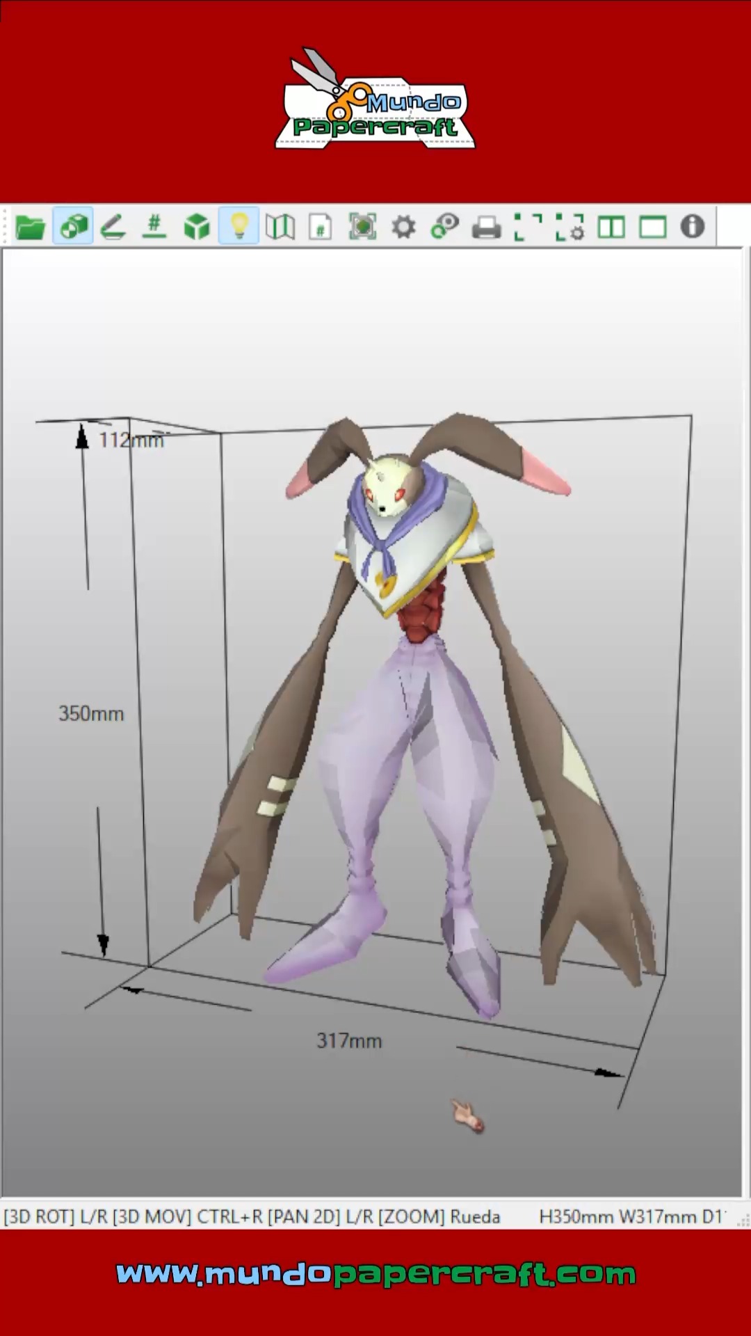 Modelo de papercraft de la armadura de... - Mundo Papercraft | Facebook