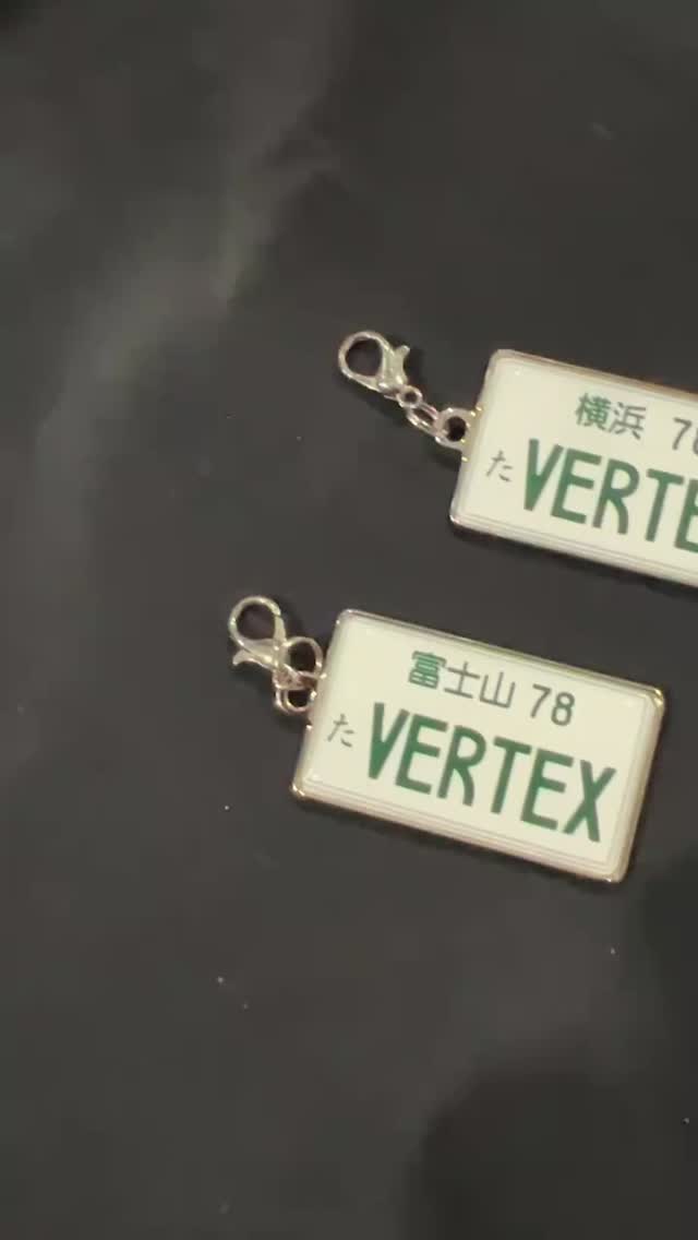 VERTEX Japanese License Plate There are Yokohama version and Mt 