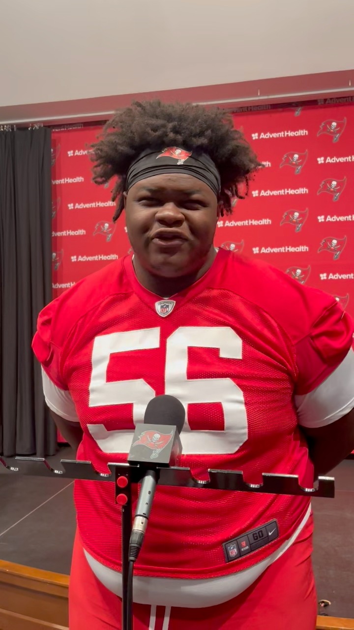Rick Riley spoke to former Gator and current Buccaneer Desmond Watson ...