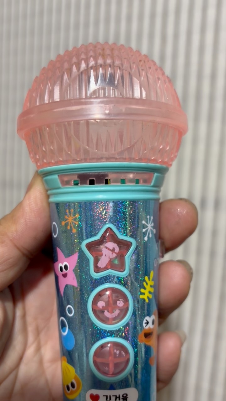 pinkfong 太鼓 マイク 3点セット 300 only Pinkfong Baby Shark branded musical toy microphone 1k