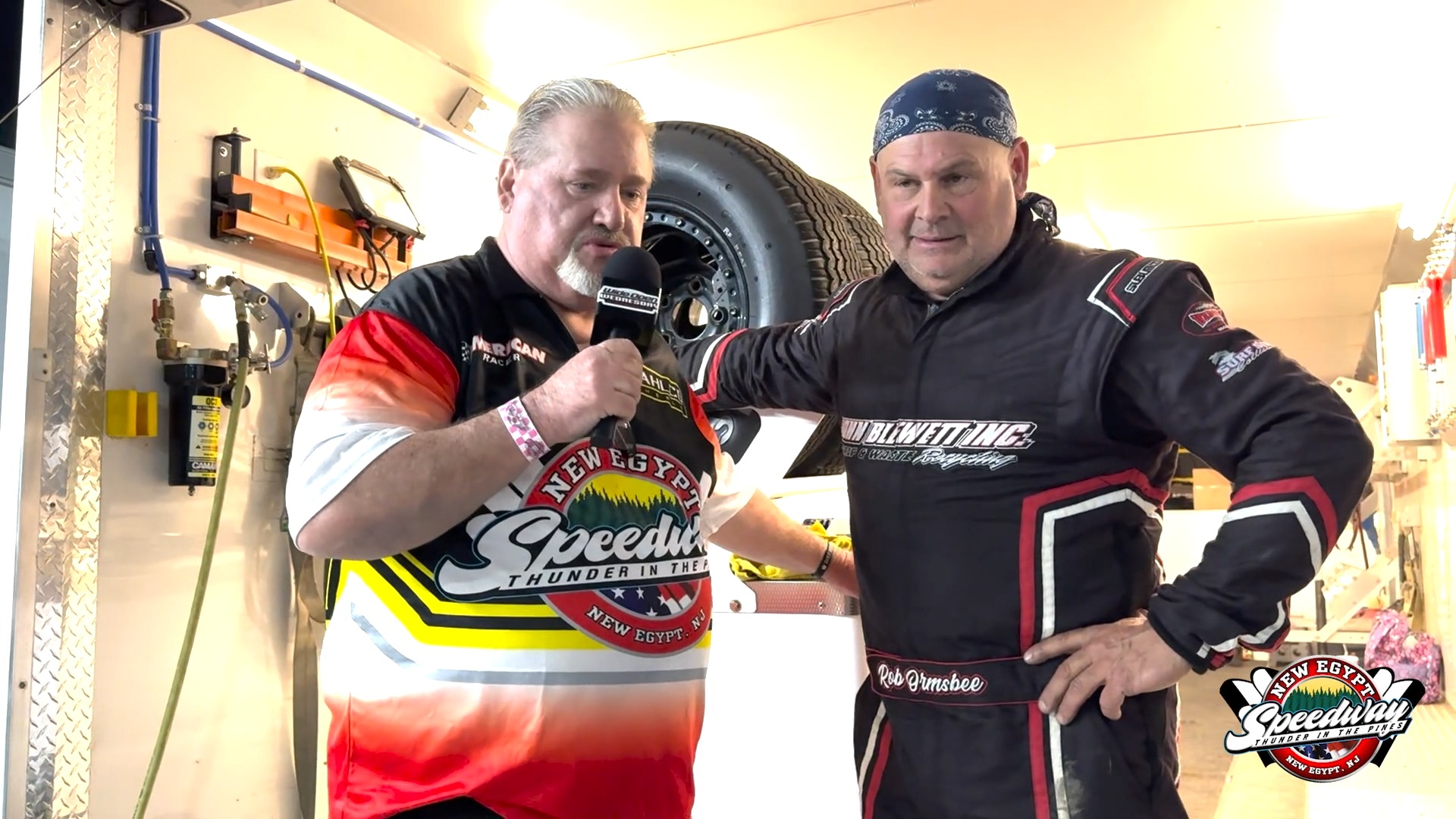 Exclusive post-race interview with Modified feature winner Danny Bouc ...