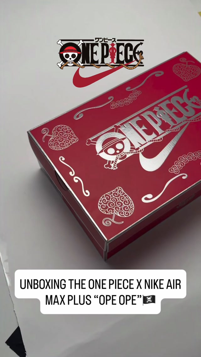 UNBOXING: A closer look at the upcoming One Piece x Nike Air Max