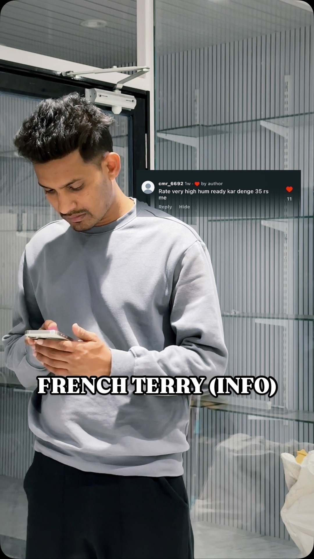French Terry T-Shirt Making All Over Costing…! 💵⚙️ @clauch_clothing ...