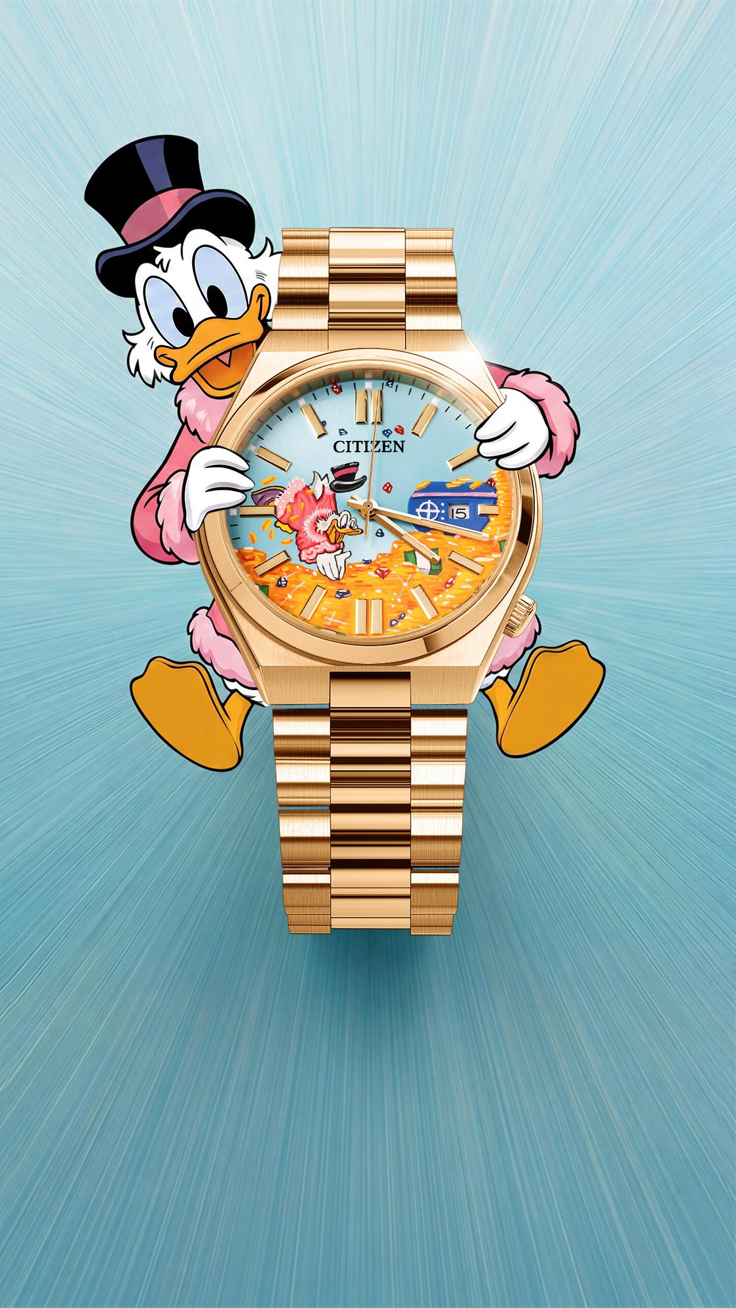 iflwatches_ae Citizen Tsuyosa Dive in Time Concept ?⌚ A hand 