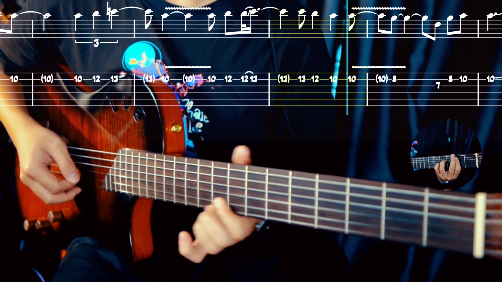 How Deep Is Your Love (Bee Gees) - Guitar Solo Lead. Mẫu cordoba stage ...