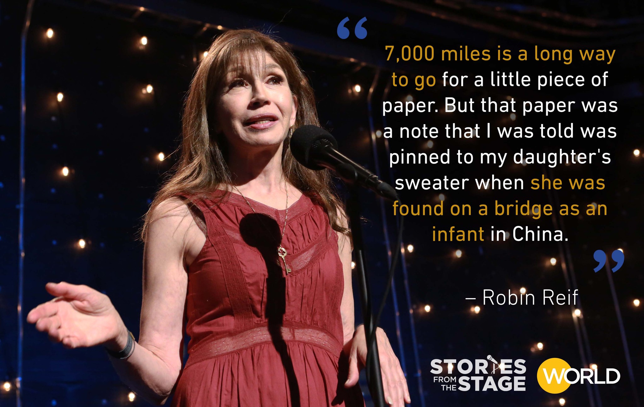 Robin Reif travels 7,000 miles to China, hoping to find a single slip ...
