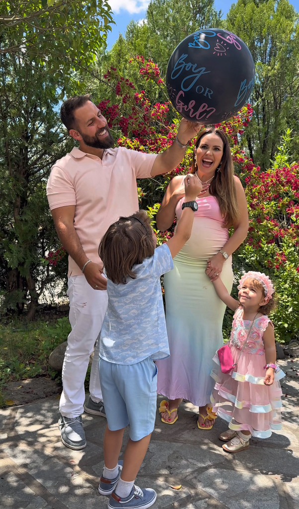 Baby #3 is a… 💖💙💖💙💖💙.With one boy and one girl already, all we truly ...