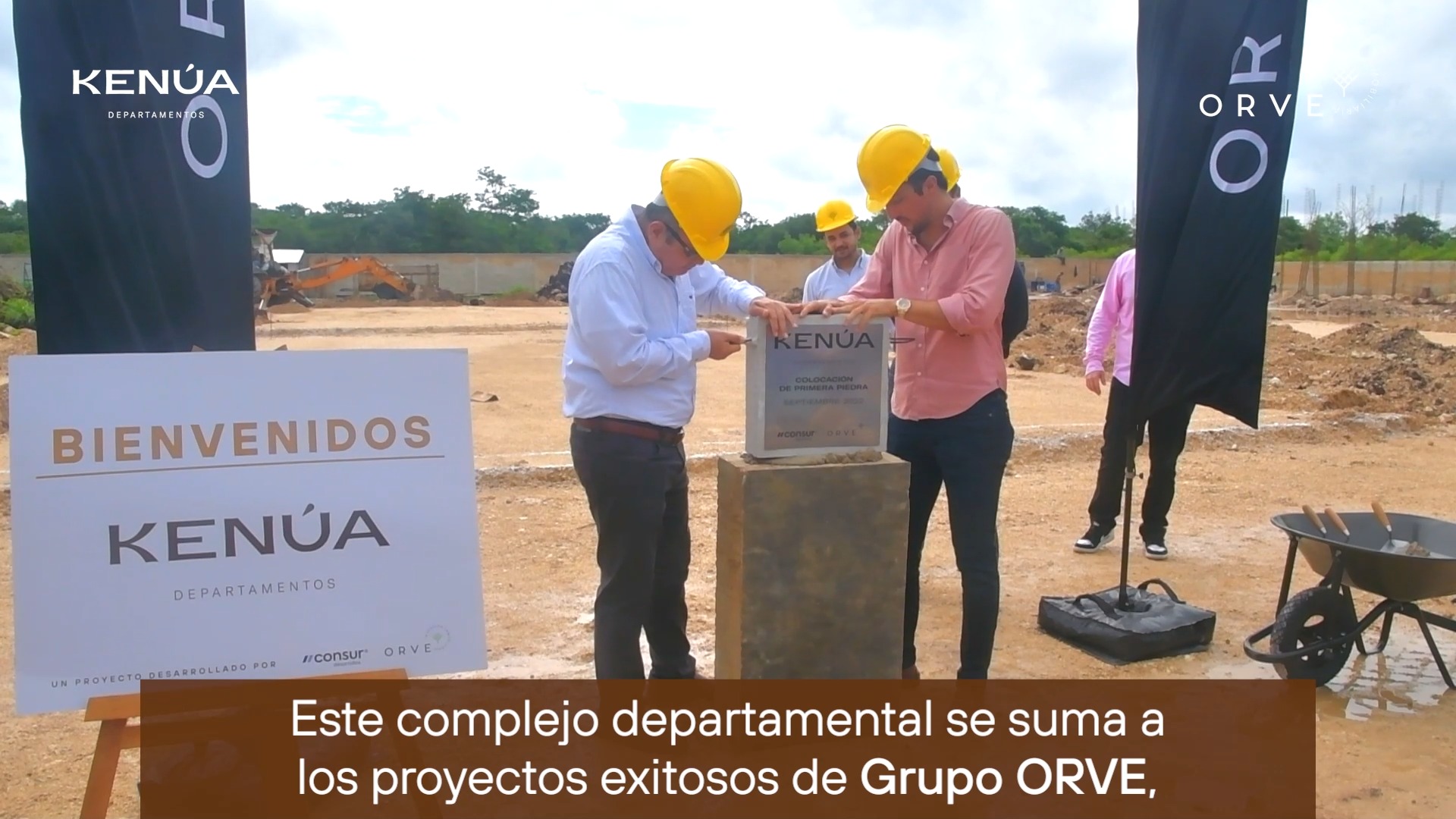 Revive con nosotros el evento de la primera piedra de nuestro proyecto ...