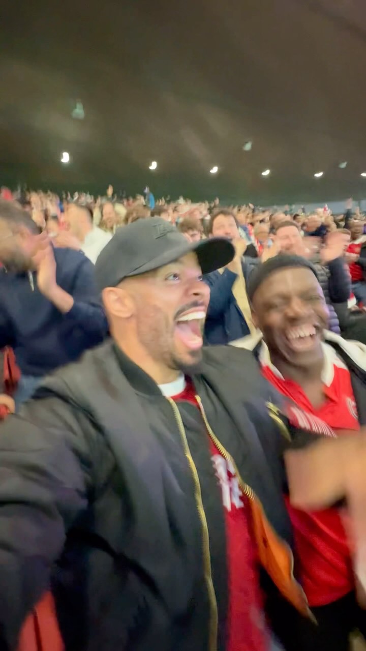What a night! Took my Dad to see his first ever Champion’s League match ...