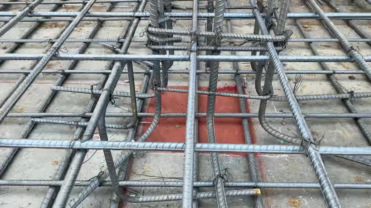 Steel fixing concept for RCC column explained at one of our house ...