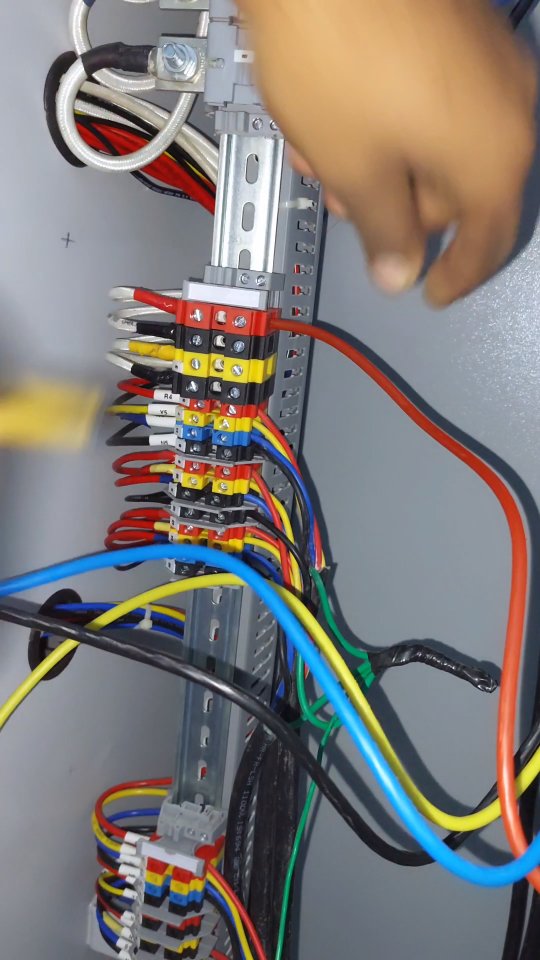 3 Phase Copper Cabel Connection #fbreels #fbviralreels #trendingreels # ...