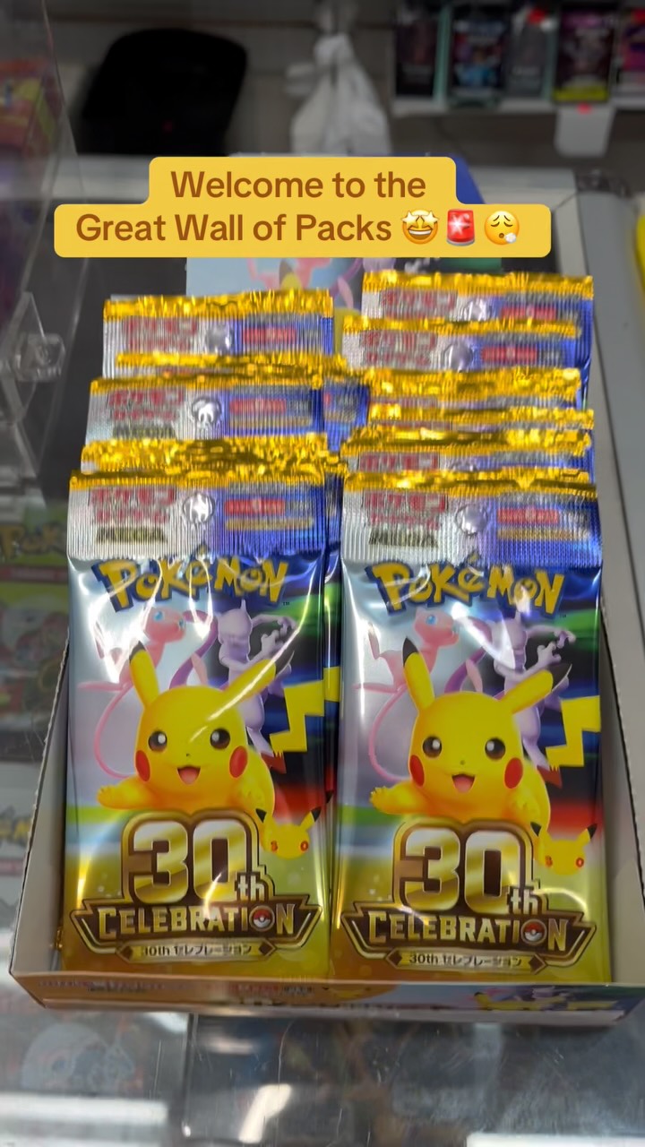 Japanese 30th Anniversary packs now available in-store and online