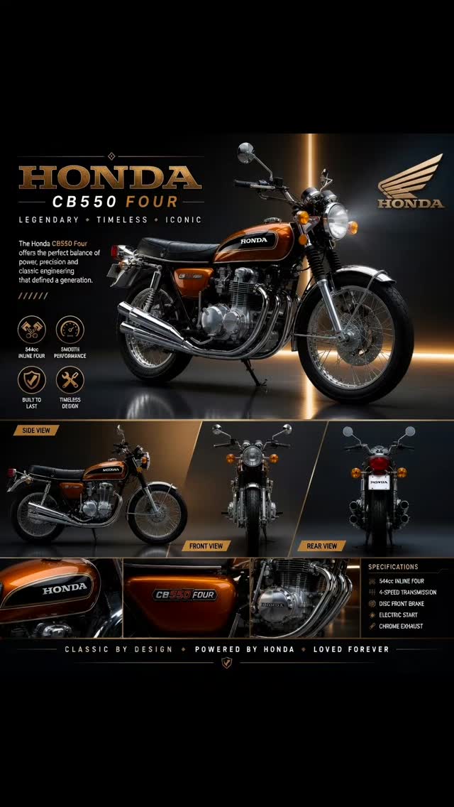 The Honda CB550 Four — and why people still can't let it go