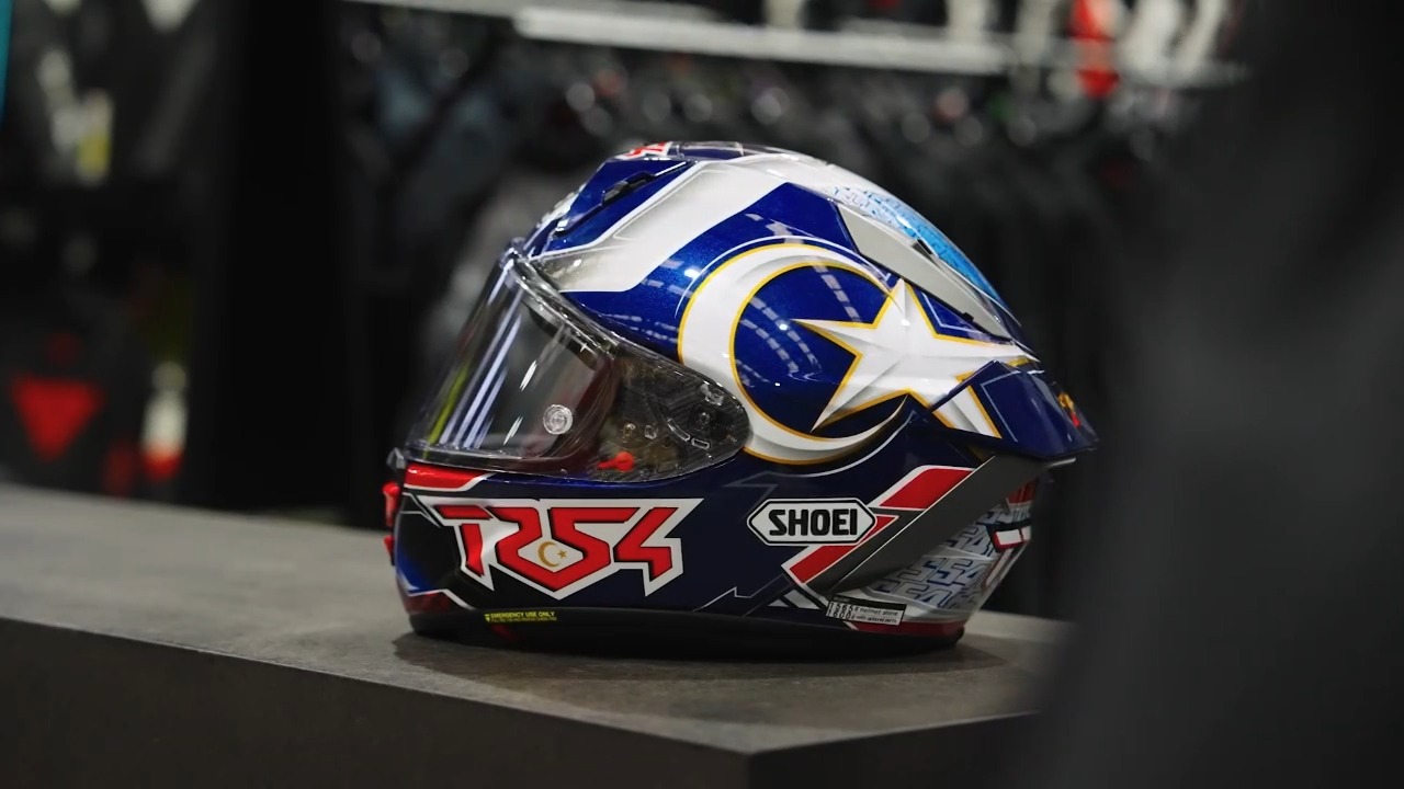 https www.store.shoei-helmets.com customer account Shoei RF-1400 Helmet - Matte Blue - Size L The helmets aerodynamic design reduces wind noise Shoei - RF-1400 Helmet -