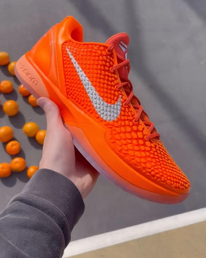 First look at the upcoming “Total Orange” Nike Kobe 6 inspired by