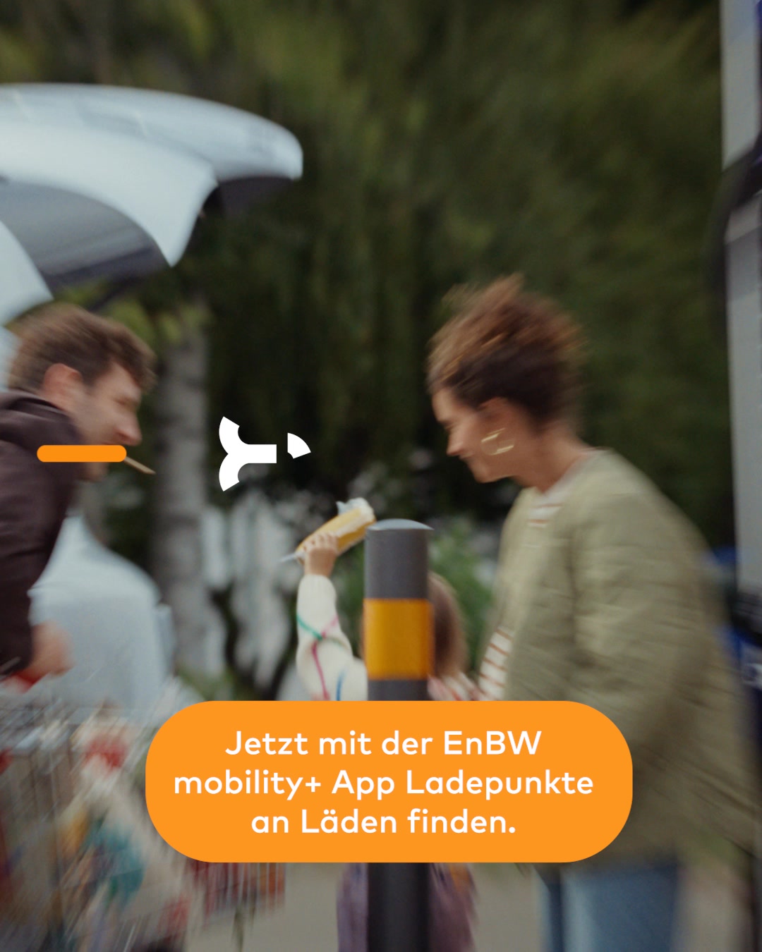 Erstes Mal laden? Kein Ding! Selbst zwischen Einkaufswagen 🛒 ...