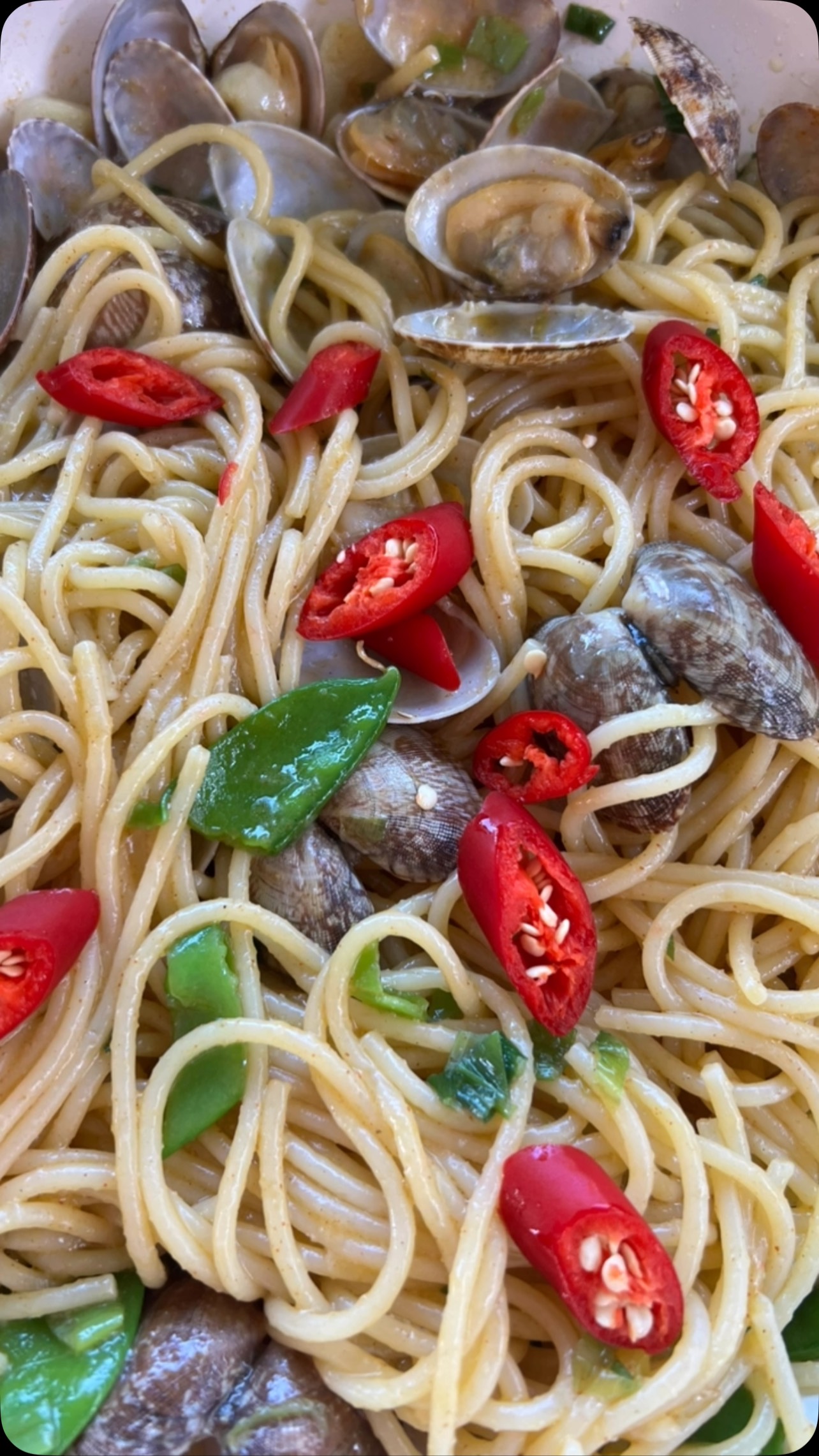 PASTA VONGOLE 🍝🐚 This is my all-time favourite pasta dish… and