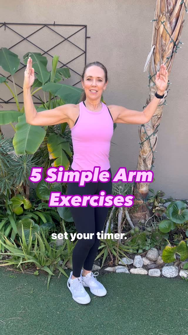 Only 30 seconds for each exercise to reshape your arms, shoulders, and ...