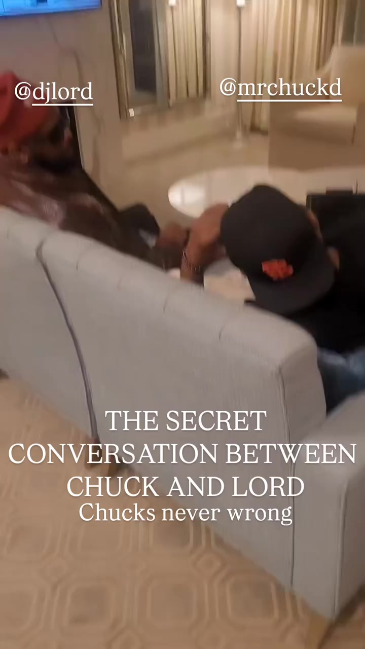 This is only a skit.... #DjLORD & #ChuckD | Eric Ridenhour