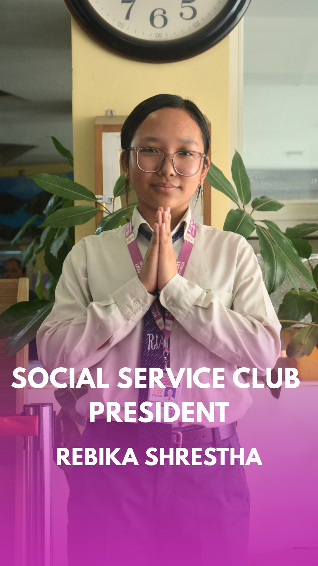 𝐕𝐨𝐢𝐜𝐞 𝐟𝐫𝐨𝐦 𝐑𝐞𝐛𝐢𝐤𝐚 𝐒𝐡𝐫𝐞𝐬𝐭𝐡𝐚, 𝐏𝐫𝐞𝐬𝐢𝐝𝐞𝐧𝐭 𝐨𝐟 𝐒𝐨𝐜𝐢𝐚𝐥 𝐒𝐞𝐫𝐯𝐢𝐜𝐞 𝐂𝐥𝐮𝐛 # ...