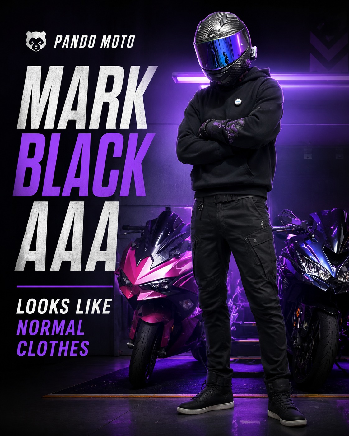 Motorcycle pants don't have to look like motorcycle pants