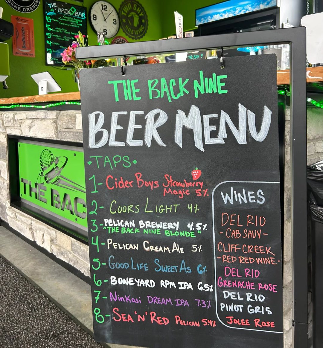 The Back Nine - The Back Nine is now open⛳️… bays are... | Facebook