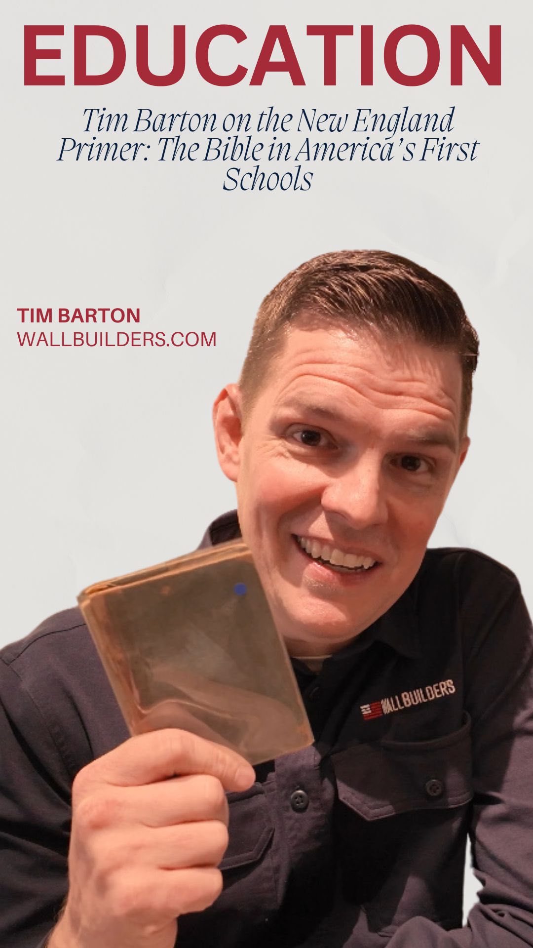 Dive into the New England Primer with Tim Barton as he explores its ...