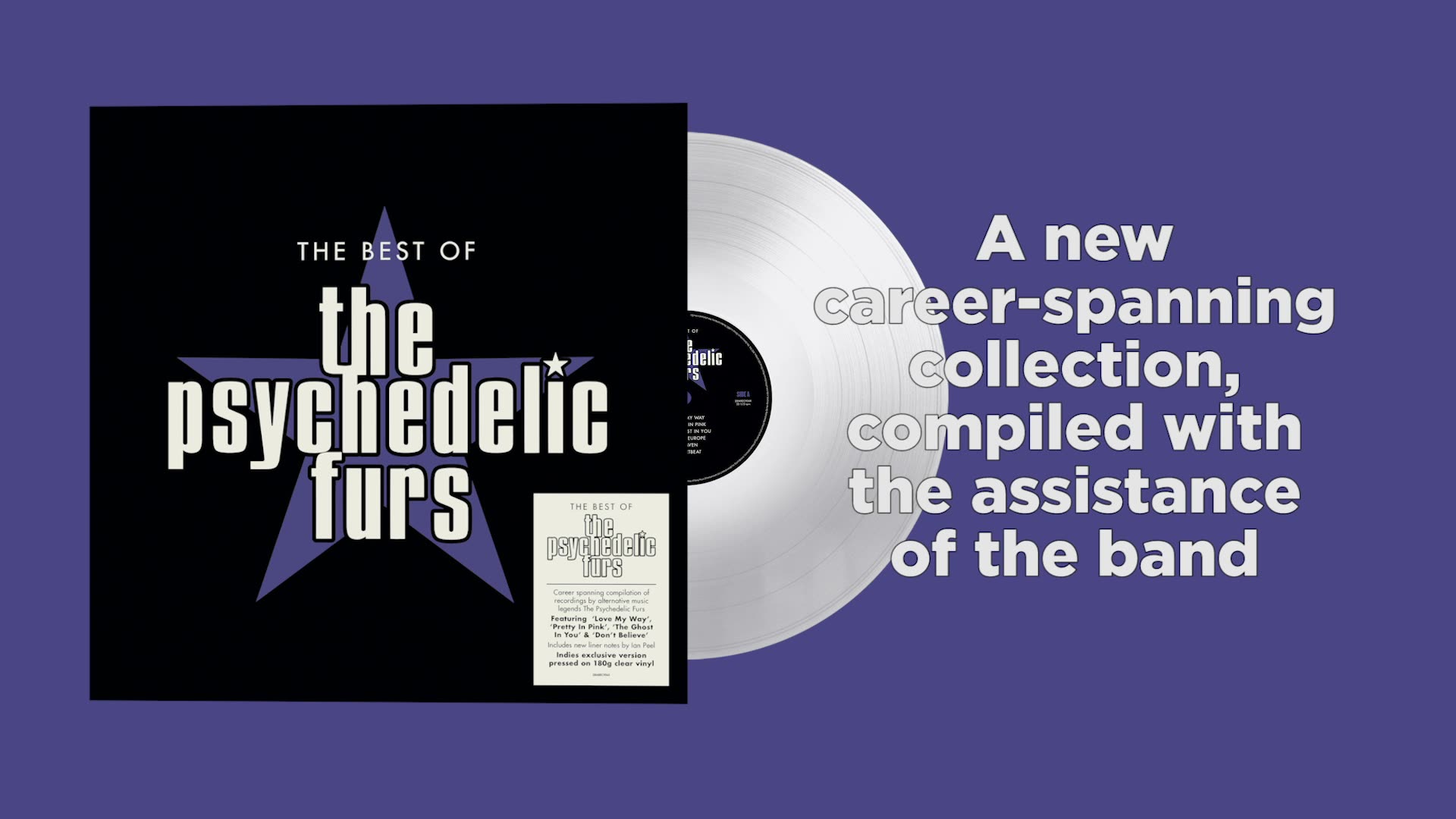 The Best Of The Psychedelic Furs is a new career spanning 