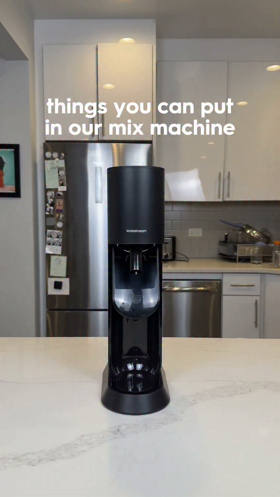 pov: you find out you can carbonate more than water 👁🫦👁 | Sodastream