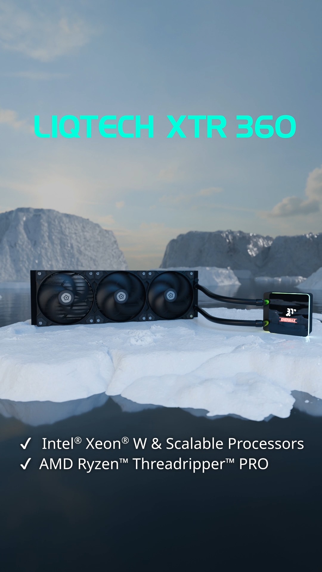 為極限運算而生－LIQTECH XTR 一體式水冷散熱器 ⭐工作站等級散熱效能 LIQTECH XTR是工作站等級高階桌上型電腦的完美散熱解決 ...