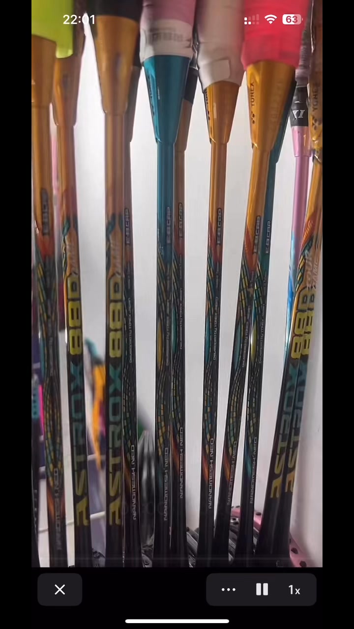 All time favourite Yonex Duora 10 racquet, the colour that