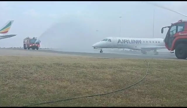 Airlink, a South African airline operated an Embraer ERJ-135LR