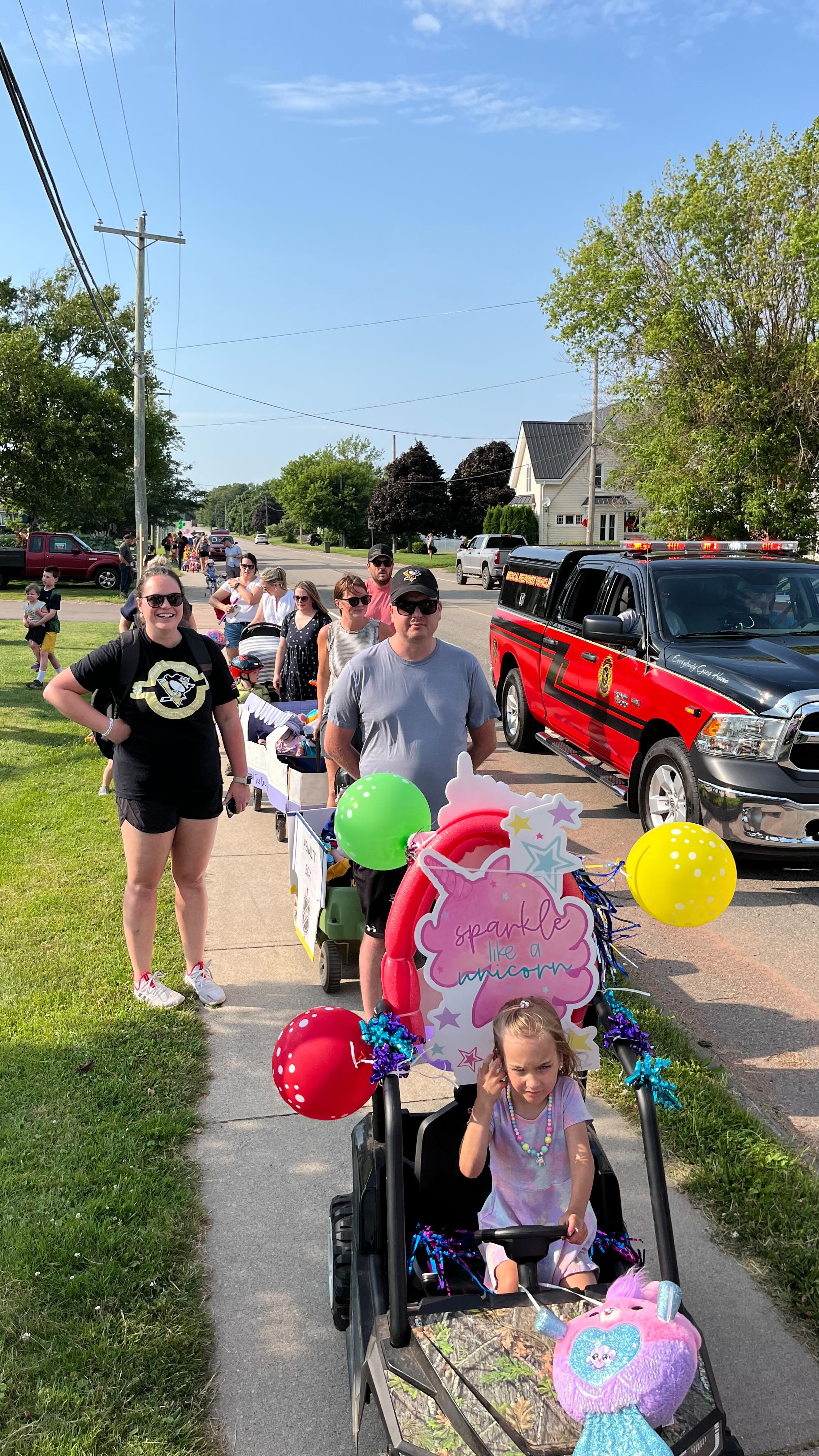 The 1st Bike, Stroller, and Wagon Parade in Kinkora was a success! The ...