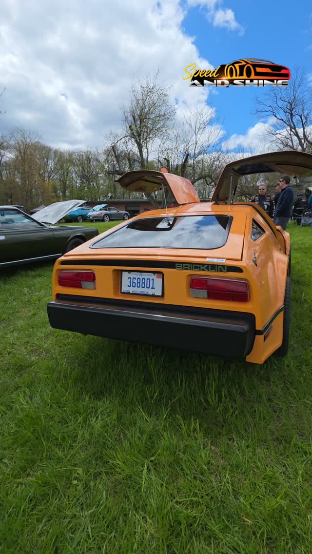 The Bricklin SV-1 at the @jackfrostautomuseum Frost Thaw is a