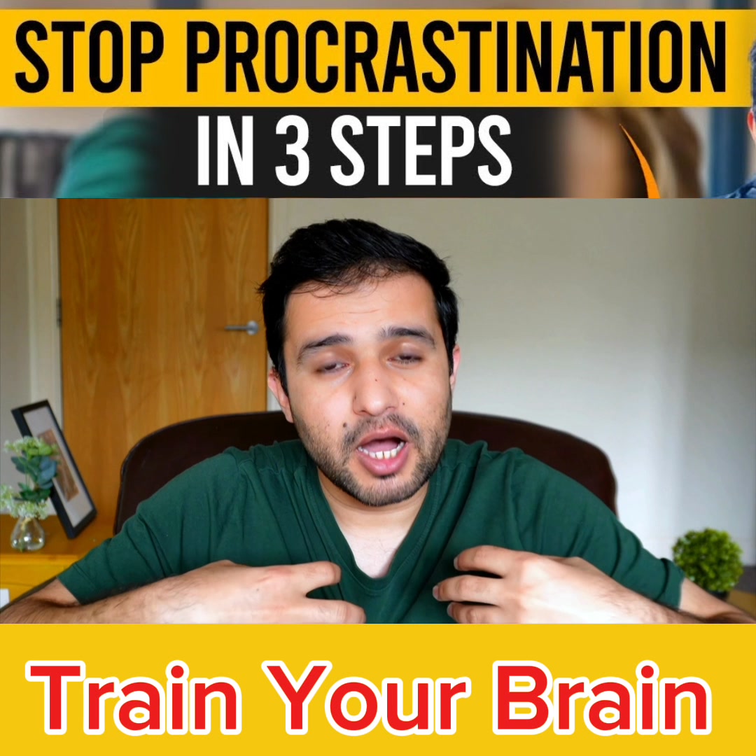 Beat Procrastination by these 3 simple techniques | Shoaib Rasib | Facebook