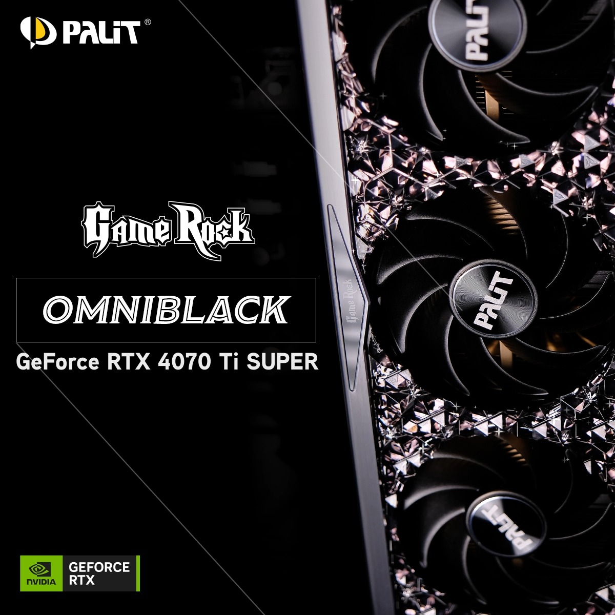 Palit RTX 4070 Ti SUPER GameRock OmniBlack | Palit | Facebook